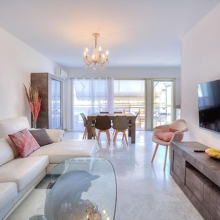 Le Sun-Beach - Spacieux 3 Pieces Avec Parking A 400 M Des Plages De Жуан-Ле-Пин Екстериор снимка