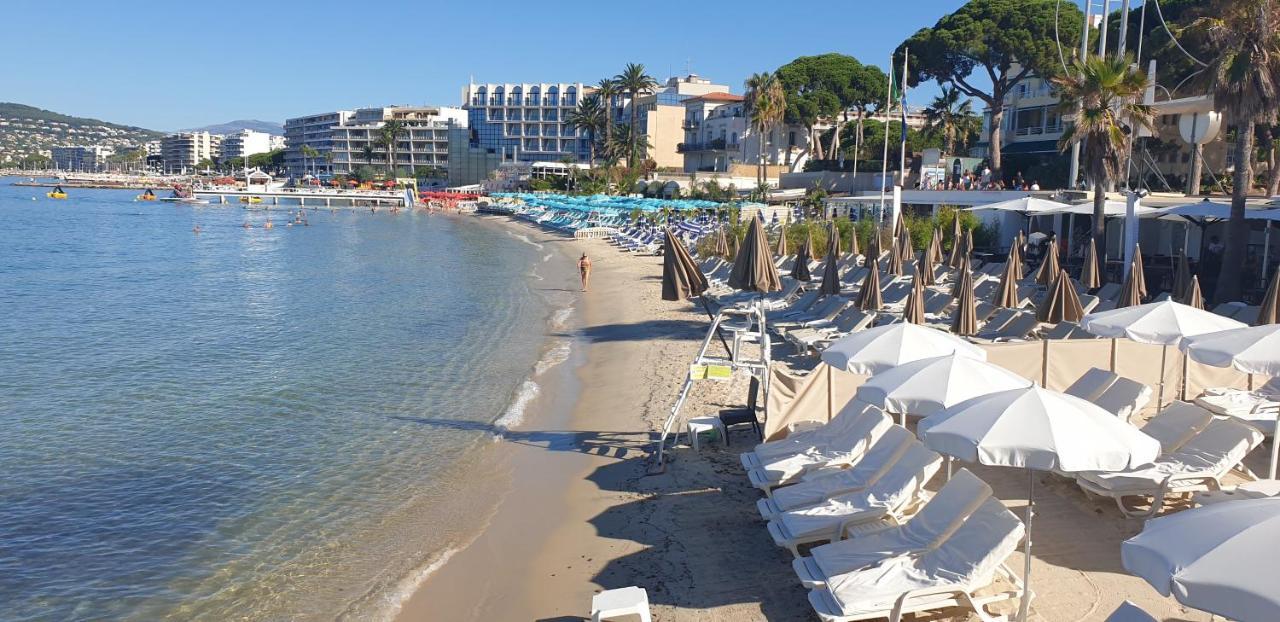 Le Sun-Beach - Spacieux 3 Pieces Avec Parking A 400 M Des Plages De Жуан-Ле-Пин Екстериор снимка